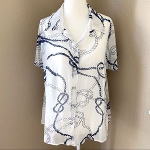 Cabi | Boating Button Down Nautical Shirt